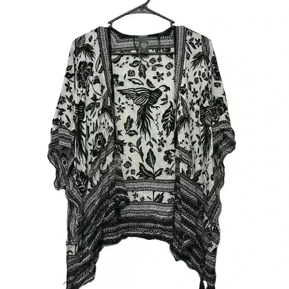 Vince Camuto Bird Floral Topper, Tropical, One Size - Picture 3 of 8